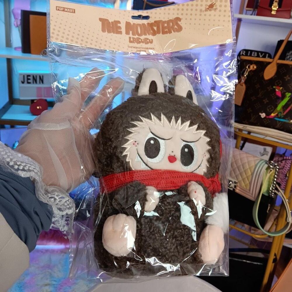 New Pop Mart Labubu The Monsters Classic Series Plush Doll Shoulder Bag